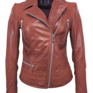 Women’s Brown Leather Jacket